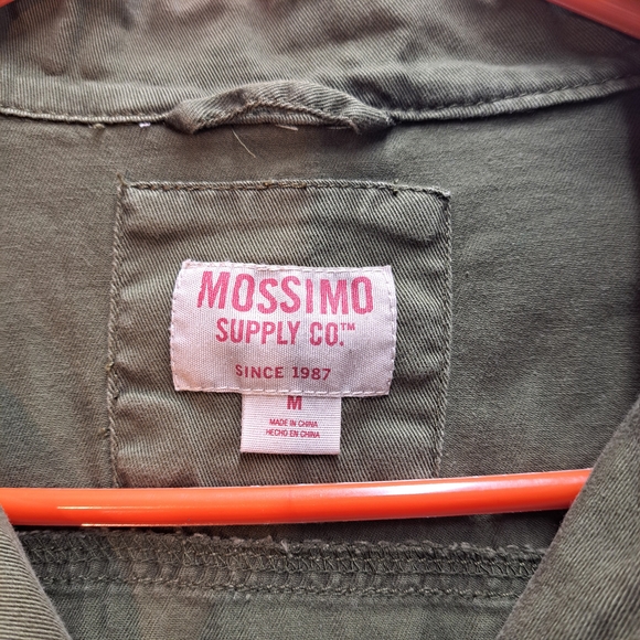 Mossimo Supply Co. Vintage Army Green Utility Jacket Women's Size Medium. - Picture 6 of 10
